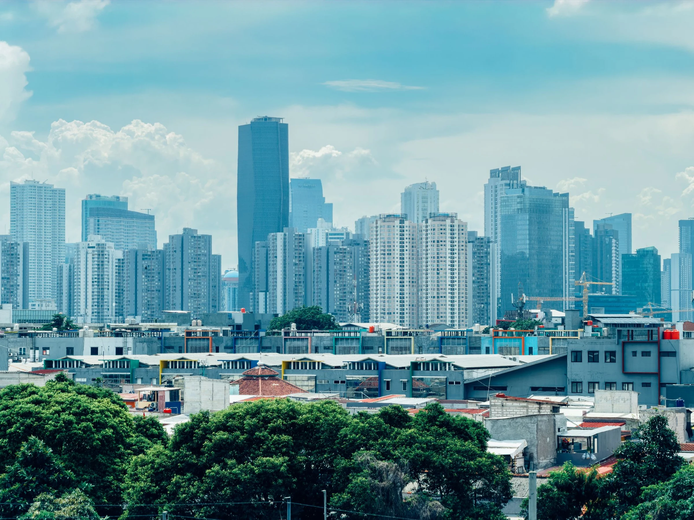 Jakarta skyline · Our home city
