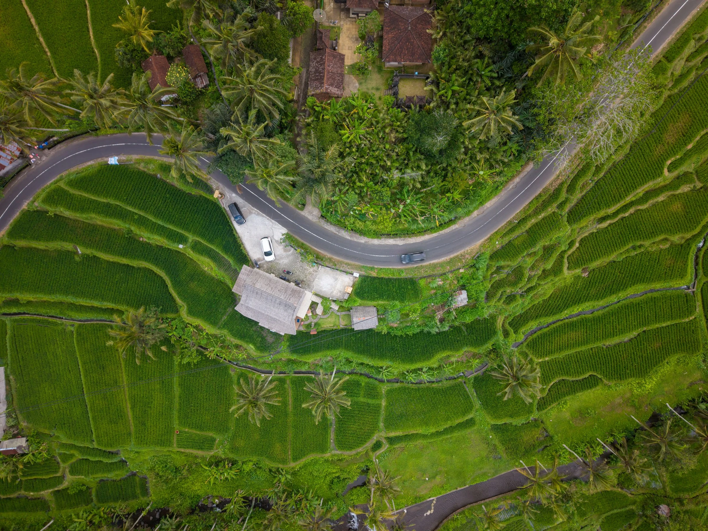 Bali landscape · Location photography, not the project site