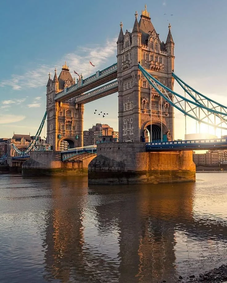 Tower Bridge over the River Thames in London