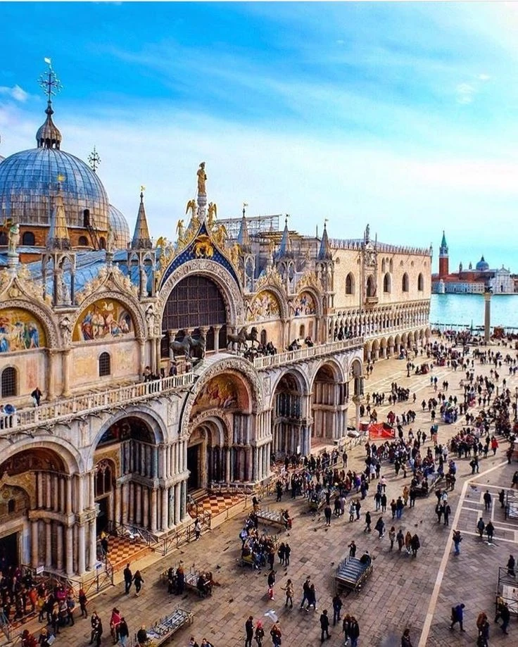 St Mark's Square and Basilica in Venice